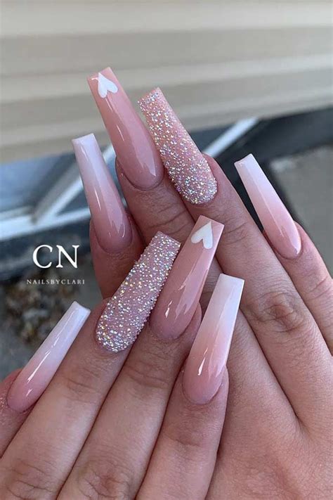 ombre nails nude and white|21 Nude Ombre Nails We’re Loving for 2021